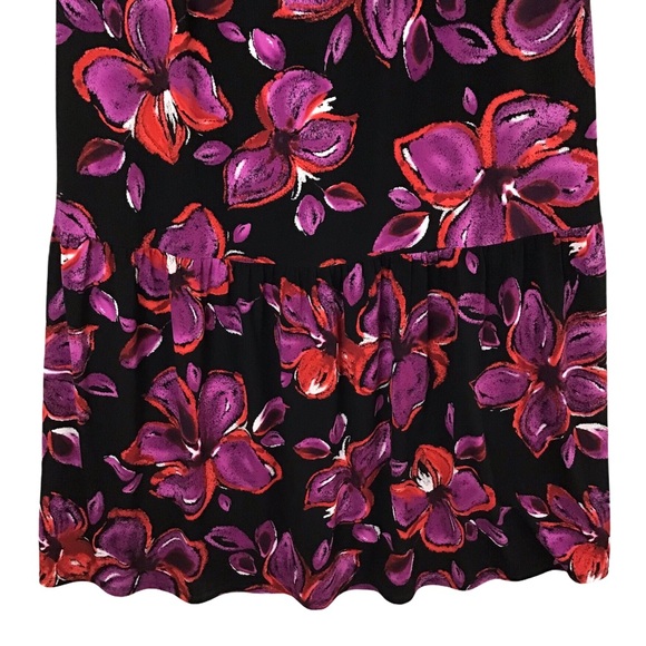 Allen B by Allen Schwartz Floral Print Maxi Dress - Picture 6 of 11